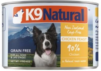 K9 Natural 主食狗罐頭 - 雞肉配方 170g