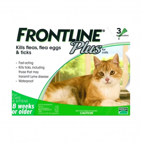 Frontline Plus for Cat 貓用殺蚤水(3支入)