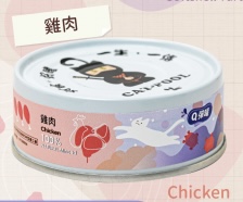 【貓侍Catpool Q彈罐】雞肉 80g