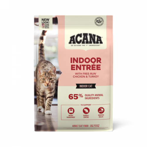 ACANA Indoor Entree 無穀物貓糧 | 室內雞肉配方 4.5kg