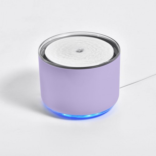 Miiibo 貓咪寶 Drink Mini 鋅離子無線水泵寵物飲水機 (1.7L) - 紫色
