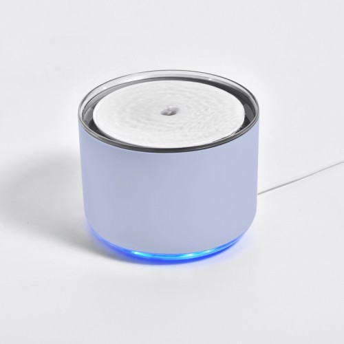 Miiibo 貓咪寶 Drink Mini 鋅離子無線水泵寵物飲水機 (1.7L) - 藍色