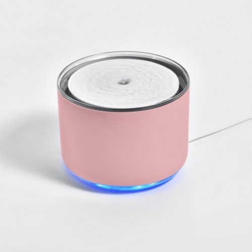 Miiibo 貓咪寶 Drink Mini 鋅離子無線水泵寵物飲水機 (1.7L) - 粉紅色