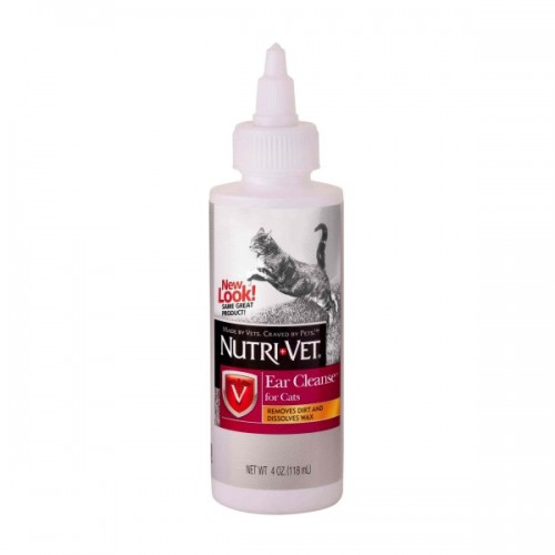 Nutrivet - 貓用蘆薈潔耳液 4oz